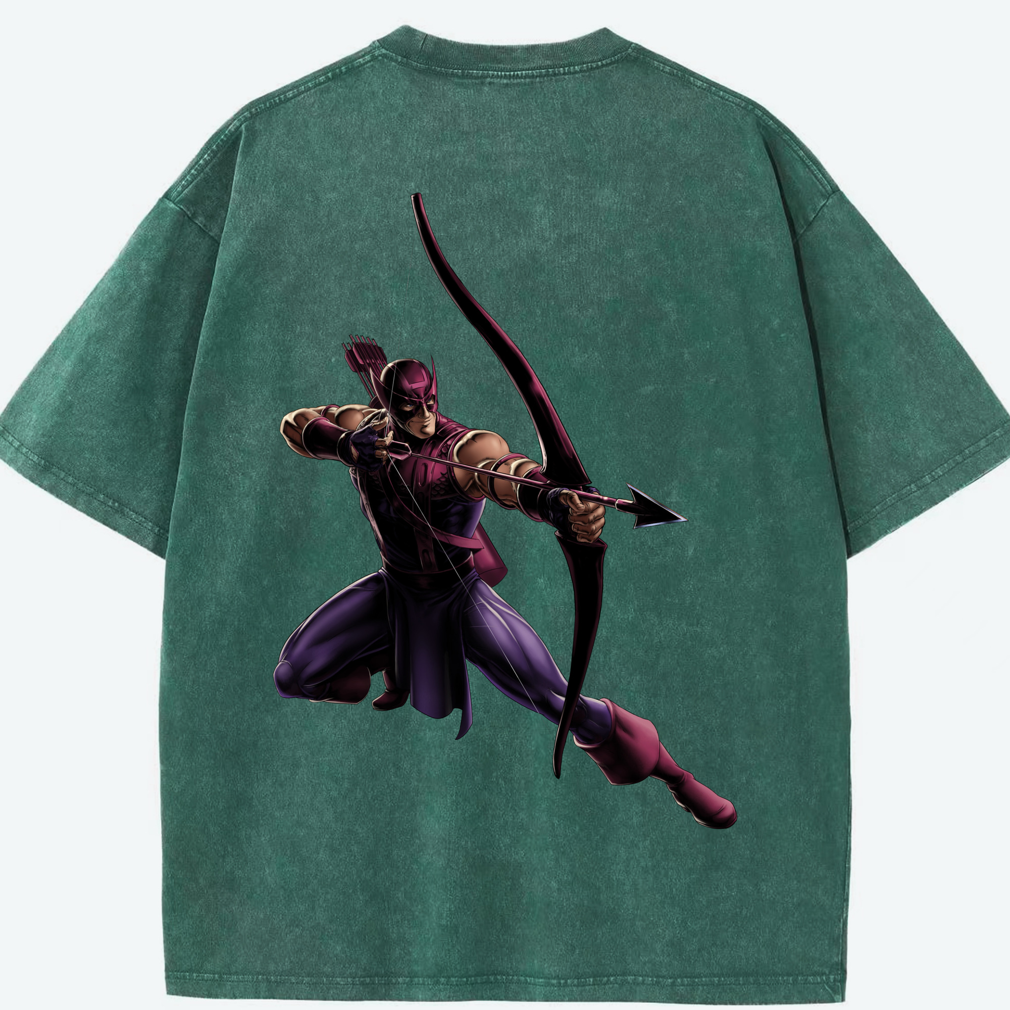 （画像用） アベンジャーズ The Avengers 綿100% ヴィンテージ風 半袖Tシャツ（背面プリント）